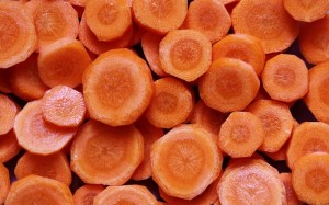 морковь нарезанная кружочками