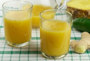 ананасовый сок с огурцом