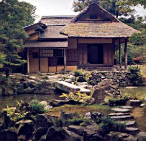 японский чайный домик