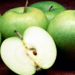 зелёные яблоки