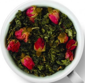 чай с розой